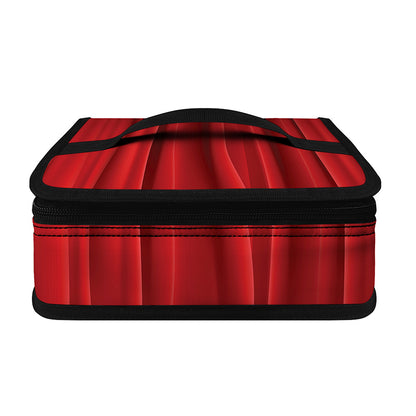 Red Curtain Theater Print Small Lunch Bag
