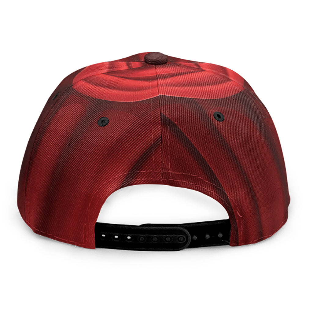 Red Curtain Theater Print Snapback Cap