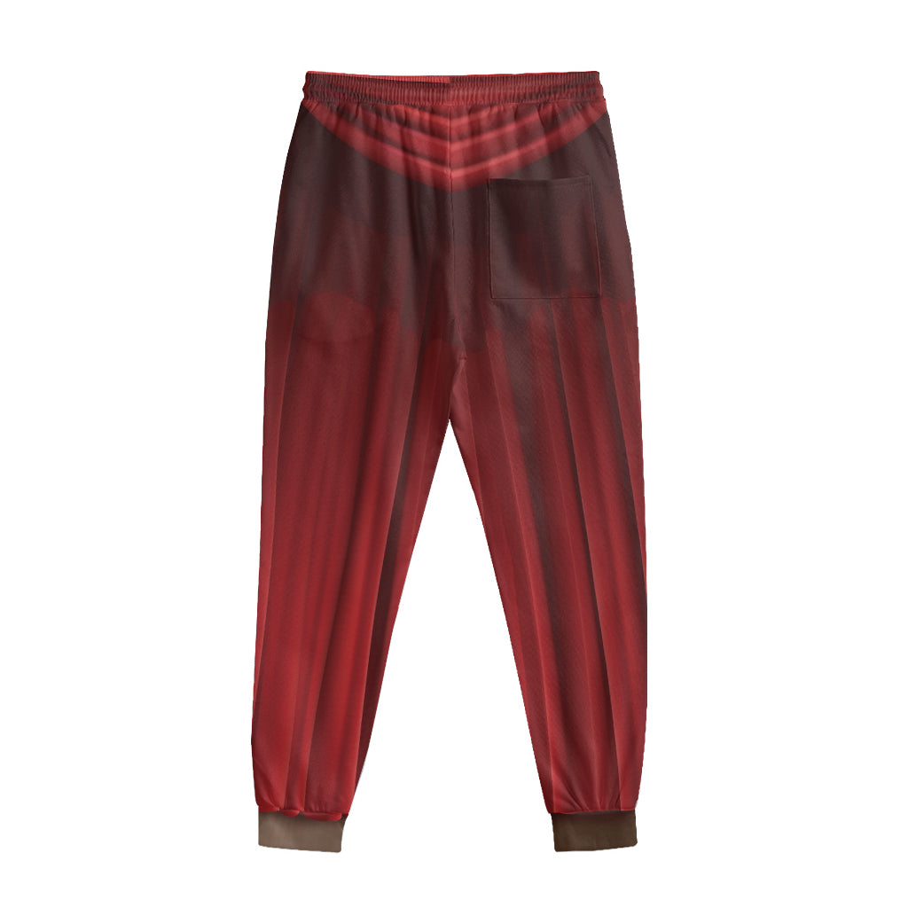 Red Curtain Theater Print Sweatpants