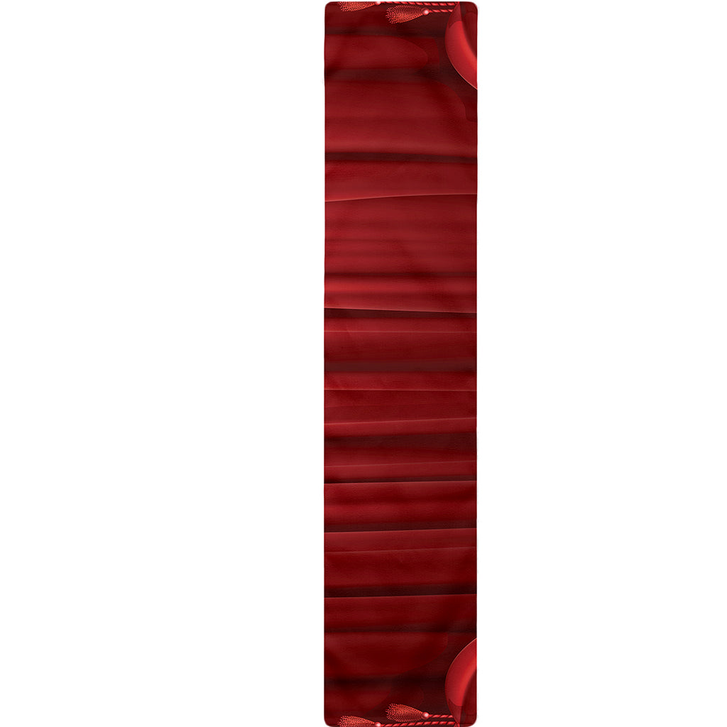 Red Curtain Theater Print Table Runner