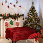 Red Curtain Theater Print Tablecloth