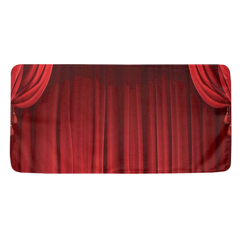 Red Curtain Theater Print Towel