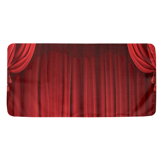Red Curtain Theater Print Towel