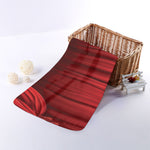 Red Curtain Theater Print Towel