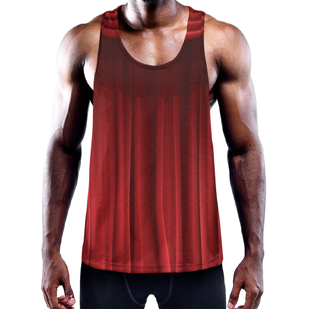Red Curtain Theater Print Training Tank Top