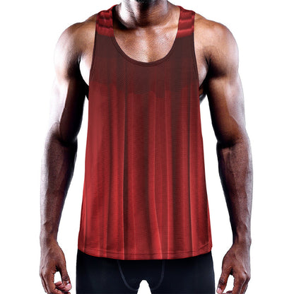 Red Curtain Theater Print Training Tank Top