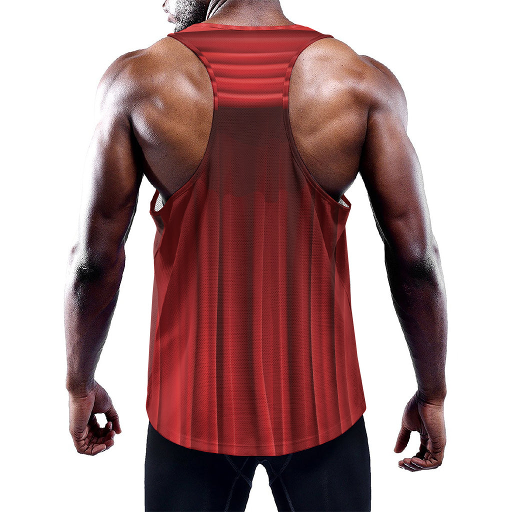 Red Curtain Theater Print Training Tank Top