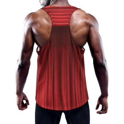 Red Curtain Theater Print Training Tank Top