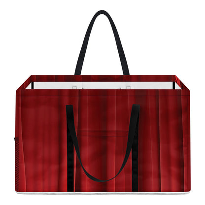 Red Curtain Theater Print Utility Tote Bag
