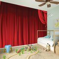 Red Curtain Theater Print Wall Sticker
