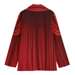 Red Curtain Theater Print Women's Blazer