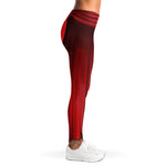 Red Curtain Theater Print Women's Leggings