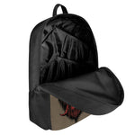 Red Devil Satan Print 17 Inch Backpack