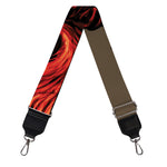 Red Devil Satan Print Bag Strap