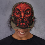 Red Devil Satan Print Baseball Cap