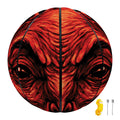 Red Devil Satan Print Basketball