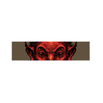 Red Devil Satan Print Bed Runner