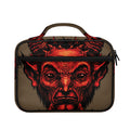 Red Devil Satan Print Briefcase Bible Bag