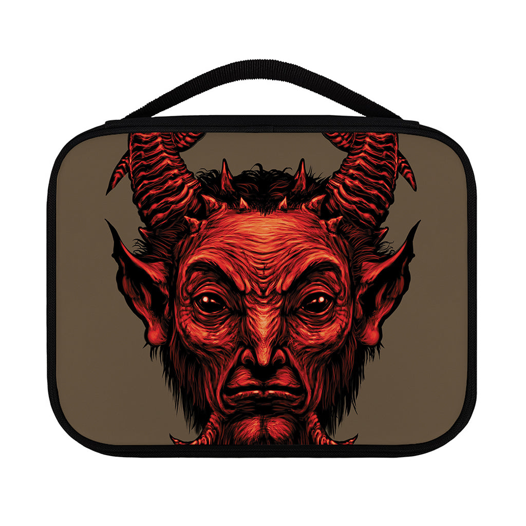Red Devil Satan Print Classic Bible Case