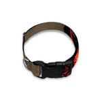 Red Devil Satan Print Dog Collar
