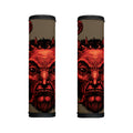 Red Devil Satan Print Handle Covers