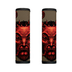 Red Devil Satan Print Handle Covers