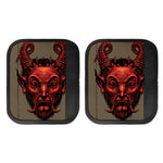 Red Devil Satan Print Handle Covers