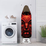 Red Devil Satan Print Ironing Board Cover