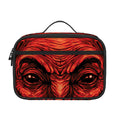 Red Devil Satan Print Portable Lunch Bag