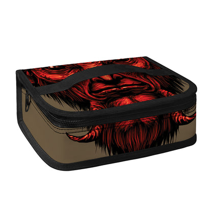 Red Devil Satan Print Small Lunch Bag