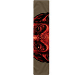 Red Devil Satan Print Table Runner