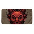 Red Devil Satan Print Towel