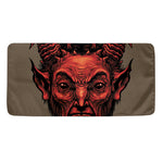 Red Devil Satan Print Towel