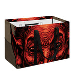 Red Devil Satan Print Utility Tote Bag