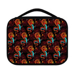 Red Dragon Lotus Pattern Print Classic Bible Case