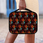 Red Dragon Lotus Pattern Print Classic Bible Case