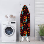 Red Dragon Lotus Pattern Print Ironing Board Cover