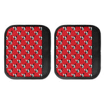 Red French Bulldog Pattern Print Handle Covers