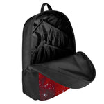 Red Galaxy Space Cloud Print 17 Inch Backpack