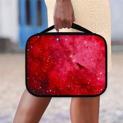 Red Galaxy Space Cloud Print Classic Bible Case