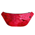 Red Galaxy Space Cloud Print Fanny Pack