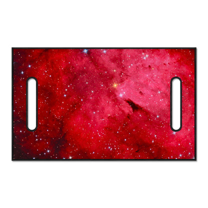 Red Galaxy Space Cloud Print Golf Cart Seat Cover