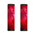 Red Galaxy Space Cloud Print Handle Covers