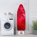 Red Galaxy Space Cloud Print Ironing Board Cover