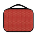 Red Geometric Japanese Pattern Print Classic Bible Case