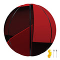 Red Geometric Print Basketball