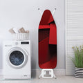 Red Geometric Print Ironing Board Cover