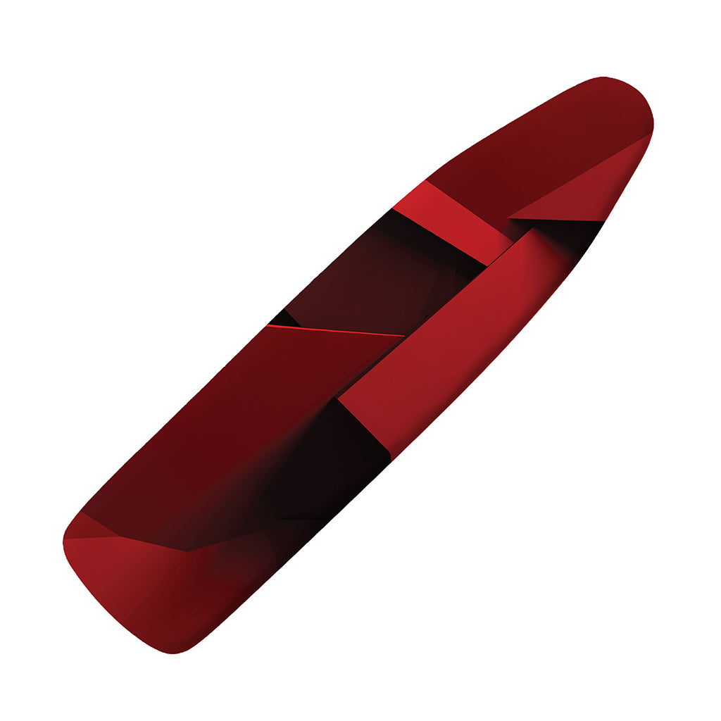 Red Geometric Print Ironing Board Cover