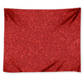 Red (NOT Real) Glitter Print Tapestry