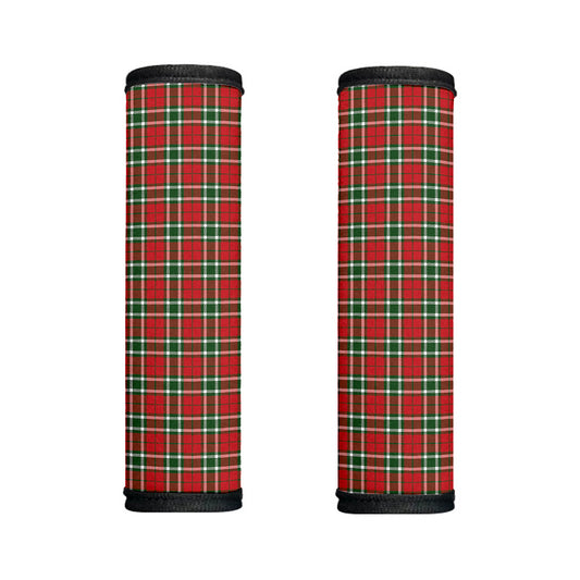 Red Green And White Tartan Pattern Print Handle Covers